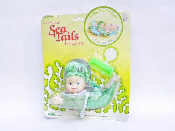 Items similar to Sea wees Doll and Friends Rare toys from ...