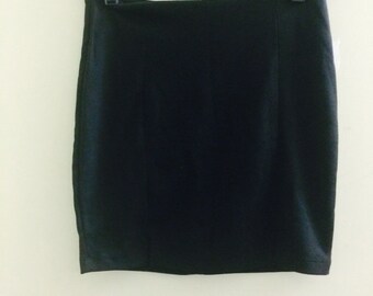 Black Bandage Mini Skirt