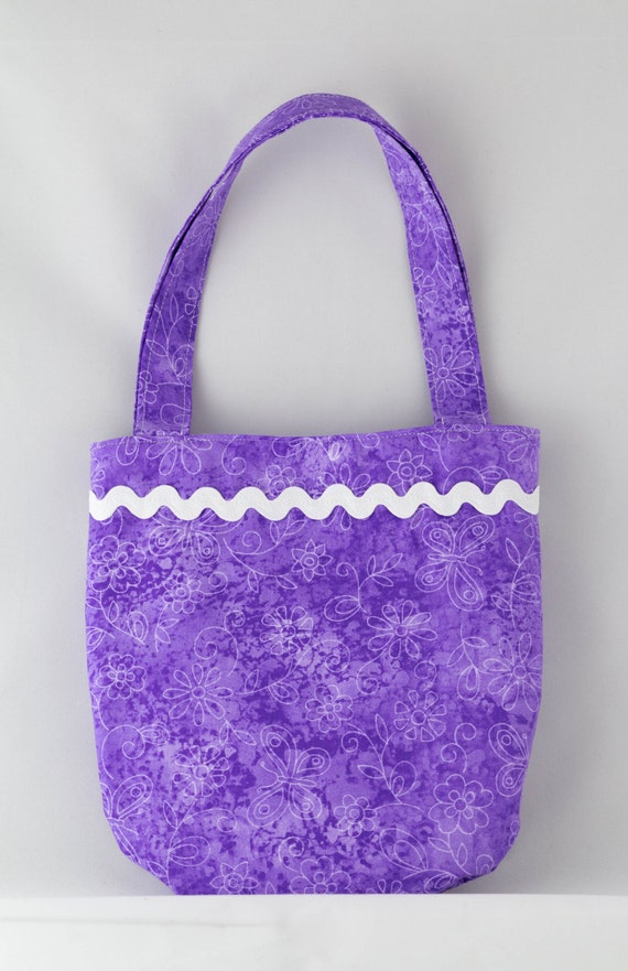 Purple little girls purse purple childs purse by SugarNSpiceSewing