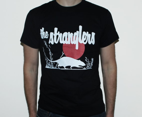 stranglers black and white t shirt