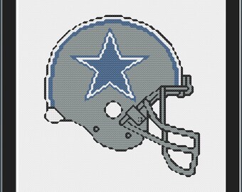 Items similar to Dallas Cowboys Plastic Canvas PATTERN (Graph and