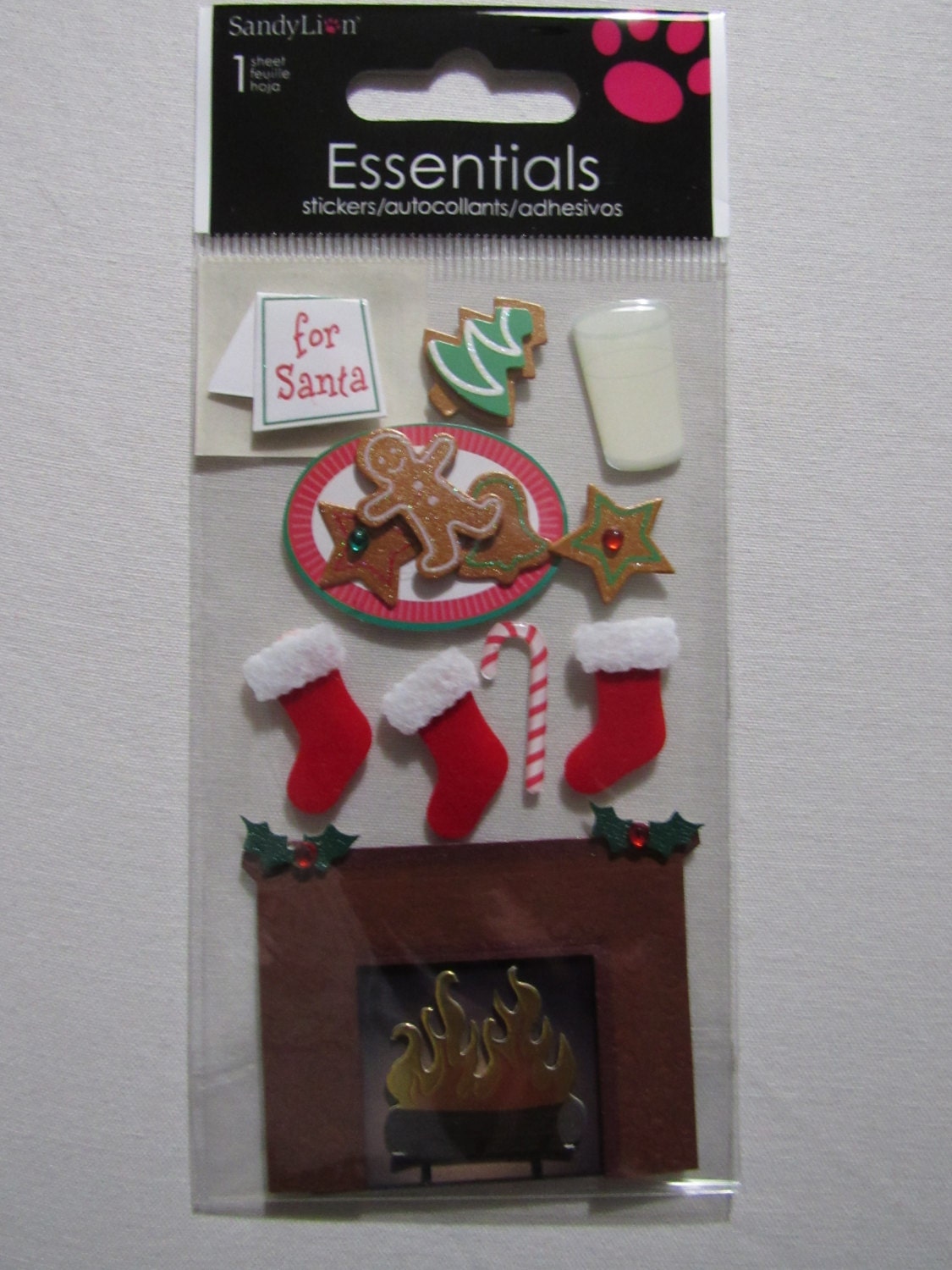 Christmas Scrapbooking Stickers by MyStickerCollections on Etsy