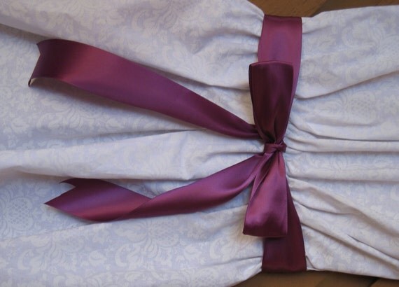 new 3 yards double faced sangria satin ribbon 1 1 2 new 3 yards double faced sangria satin ribbon 1 1 2