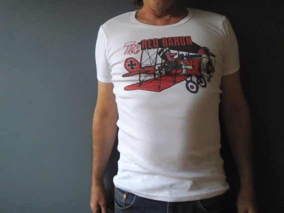 snoopy red baron tshirt