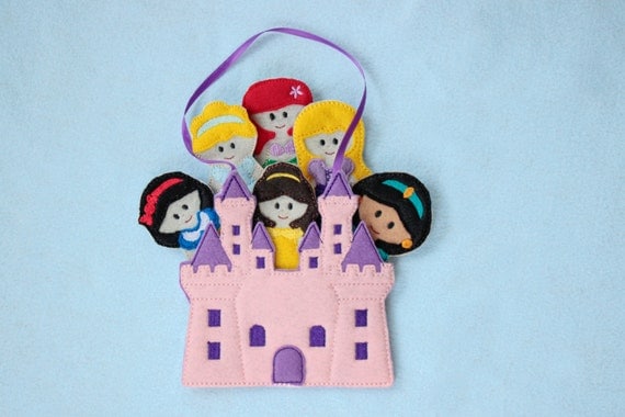 Printable Princess Finger Puppets