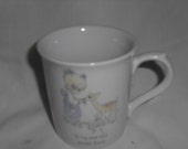 1985 PRECIOUS MOMENTS "To My Dear and Special Friend" Cup