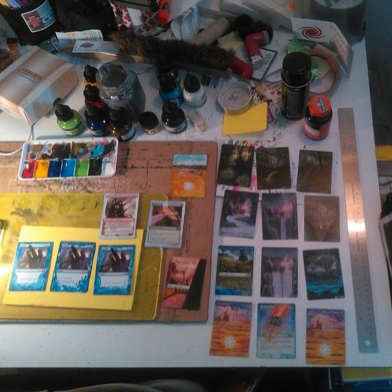 Custom mtg card commission by LaserBeamCardAlters on Etsy