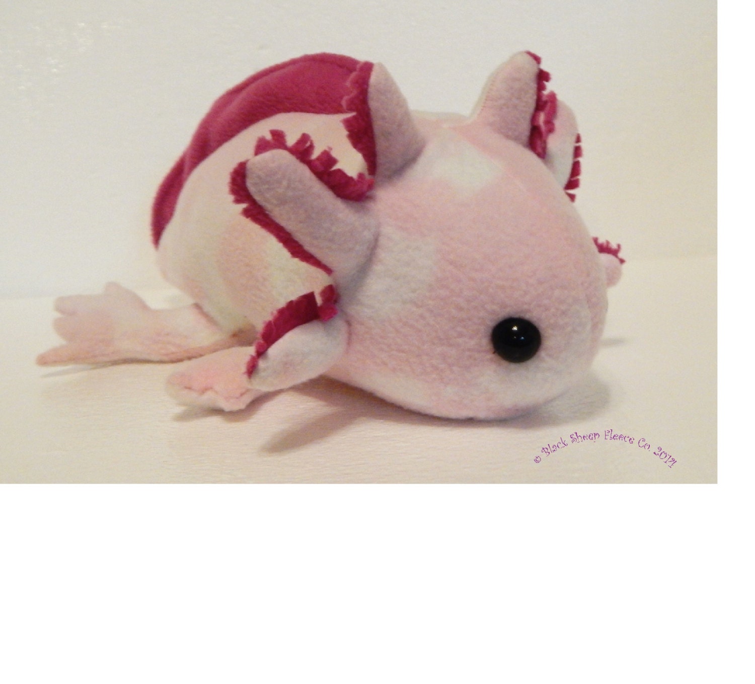 etsy axolotl plush