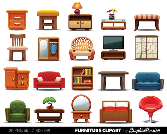 free clipart bedroom furniture - photo #12