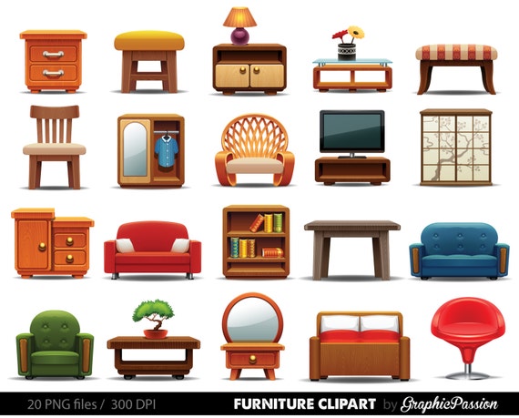 furniture outline clip art - photo #23