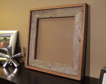 10x10 Reclaimed Wood Picture Fame