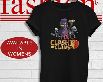 Clash Of Clans Shirt Clash of Clans Dark Characters T ...