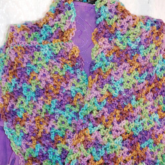 Items similar to Red Heart With Love Crochet Infinity ...