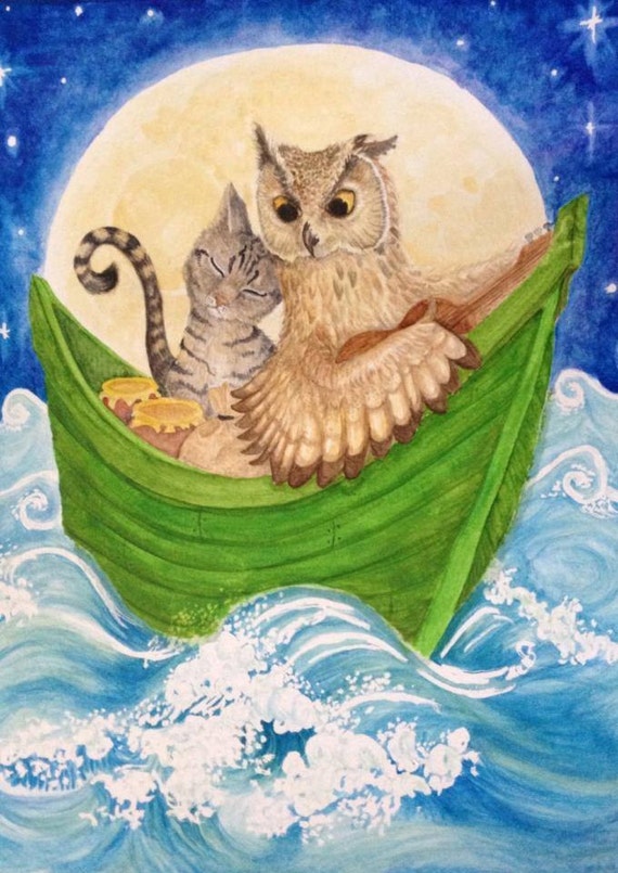 Owl an the pussy cat