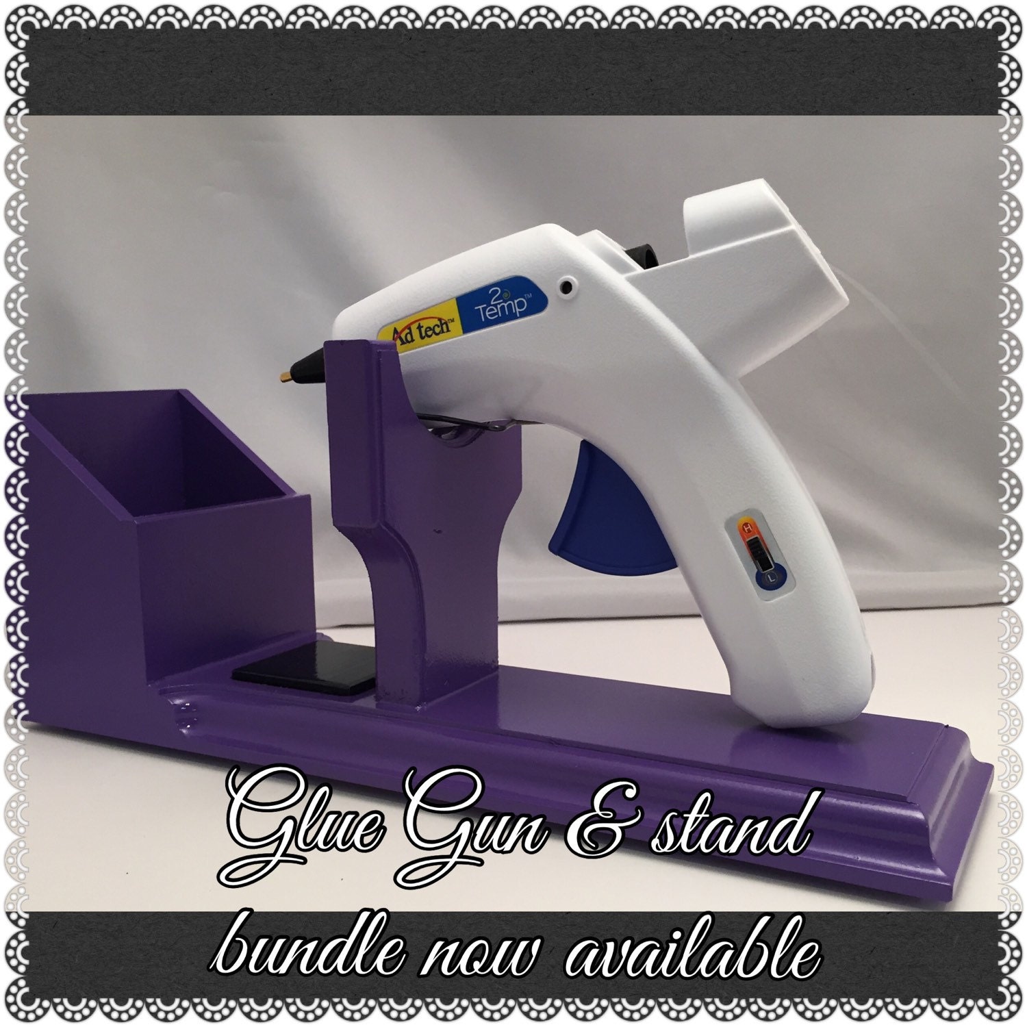 Glue gun and Stand Bundle Precision Nozzle Glue Gun Crafts