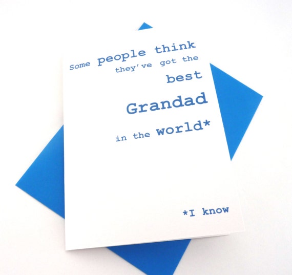 Download Funny Birthday Card Happy Fathers Grandad Card by Anchorage19