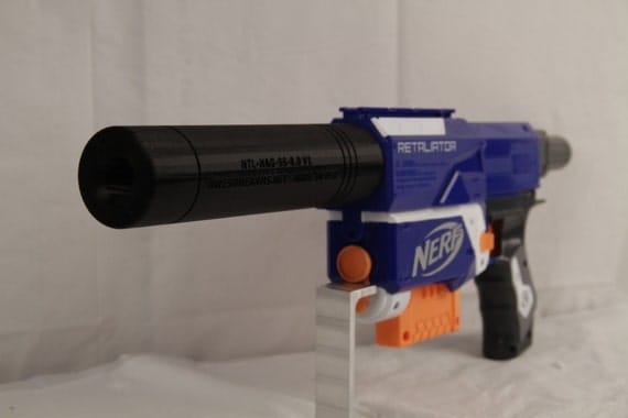 silenced nerf gun