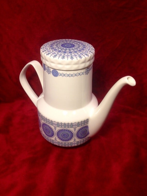 Vintage Pontesa Spanish Teapot Genuine Ironstone Castillian