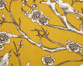 Upholstery Fabric, Drapery Fabric, Bird Fabric, Duvet Fabric, Slip Cover Fabric, Fabric By The Yard, Home Decor Fabric, ExclusiveFabric