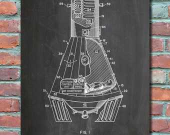 Blueprint Wall Art nasa blueprint | etsy Blueprint Wall Art nasa blueprint | etsy