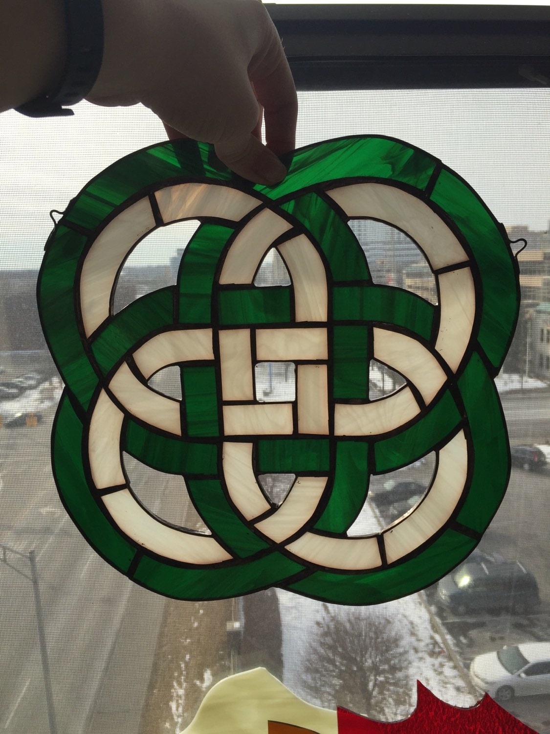 Stained Glass Celtic Knot By MKBGlass On Etsy