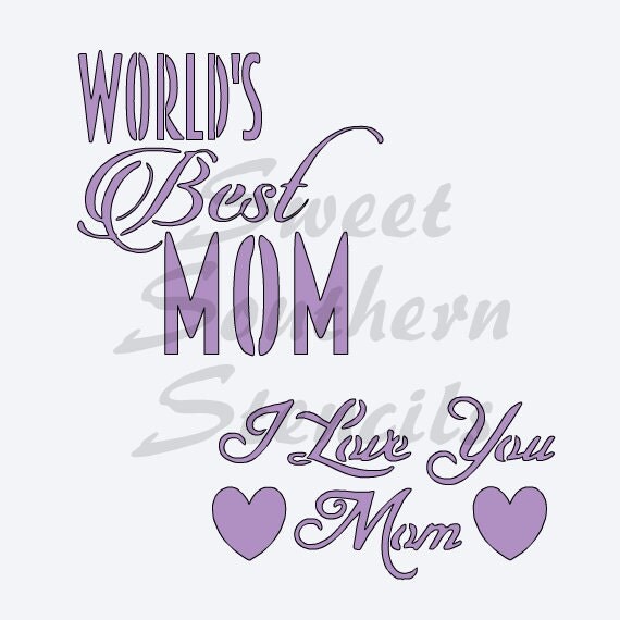 Mother's Day Stencil