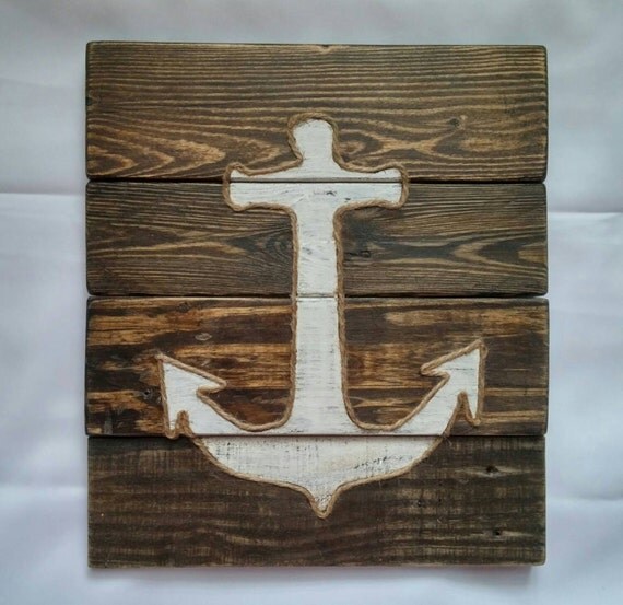 Anchor Wall Art by BACustomCreations on Etsy