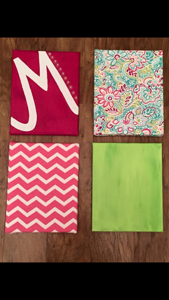 Girly Girl 4Board/ Wall Art/ Canvas Wall by CourtneyRCreations