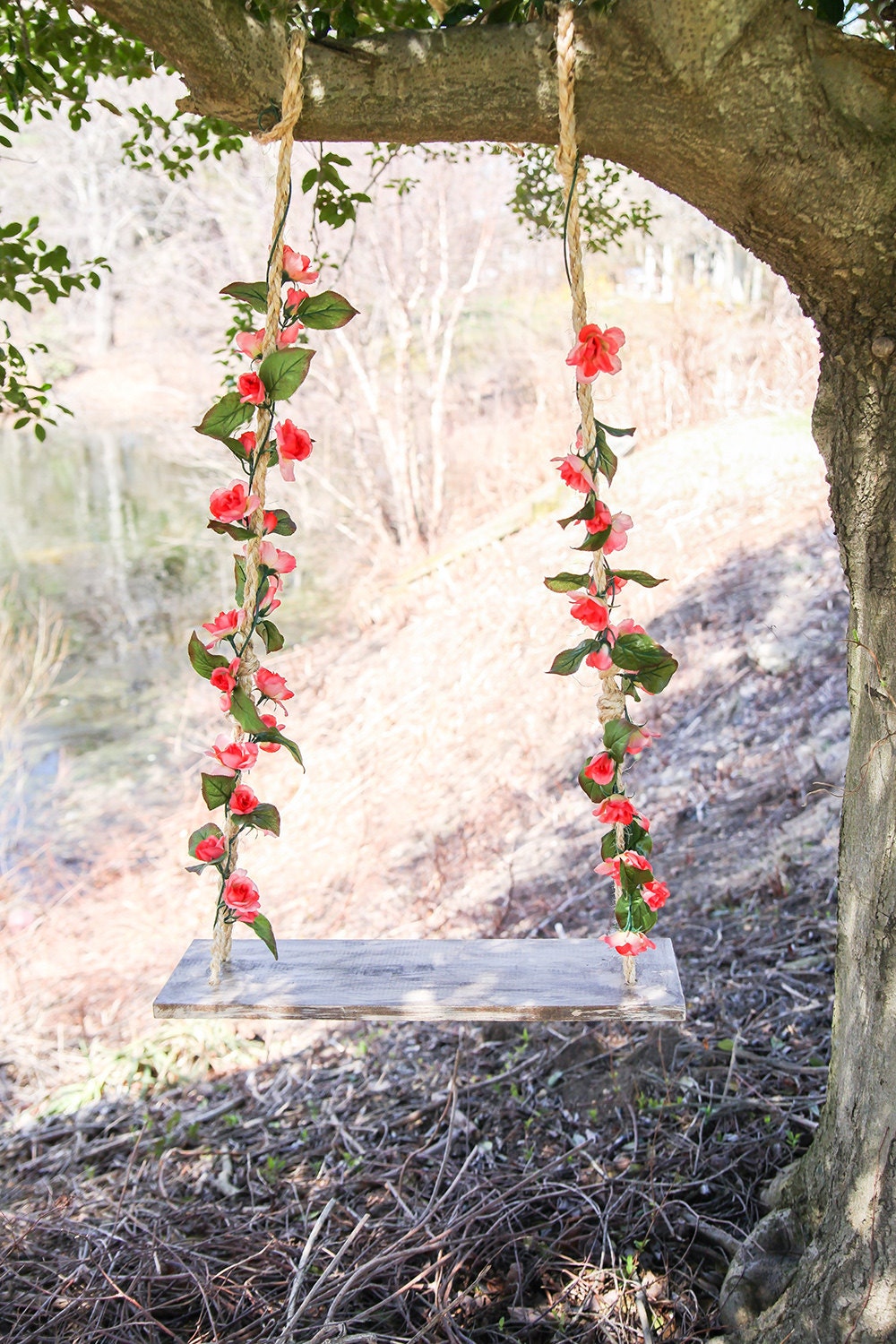 Floral Swing Photo Prop Rose by ArtsyProps on Etsy