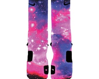 Custom Nike Elite Socks KD LeBron Kobe All Sizes by HoopSwagg