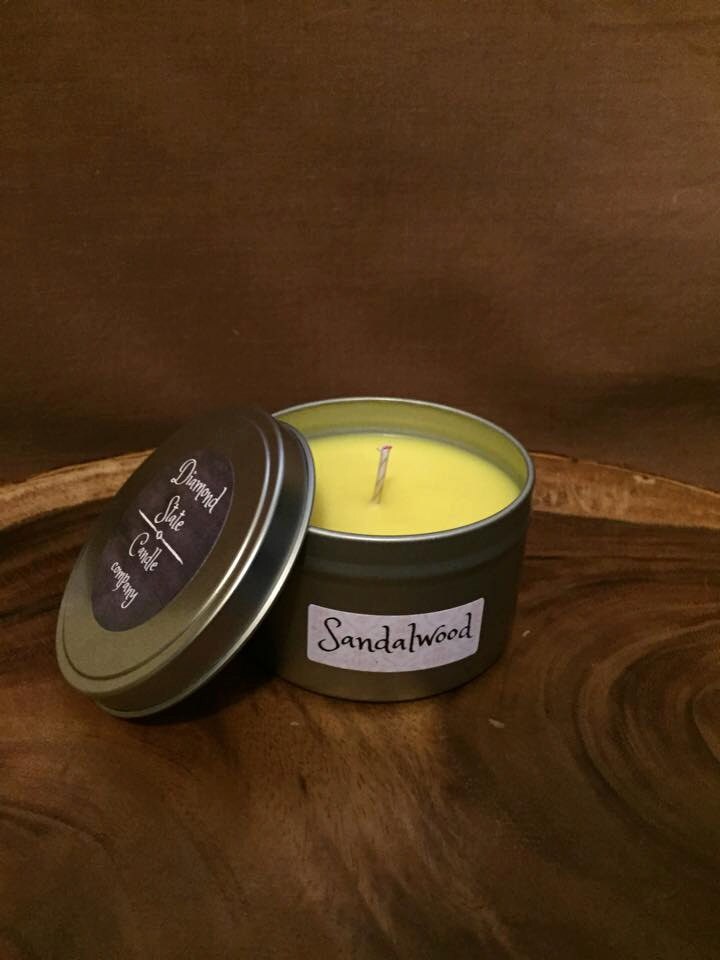Organic soy wax candles by DiamondStateCandles on Etsy