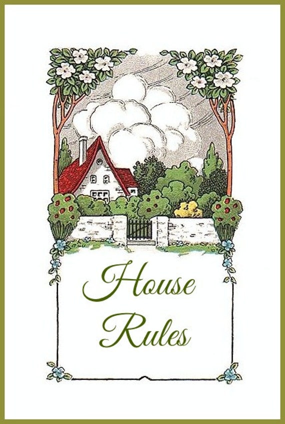 House Rules - Digital Download