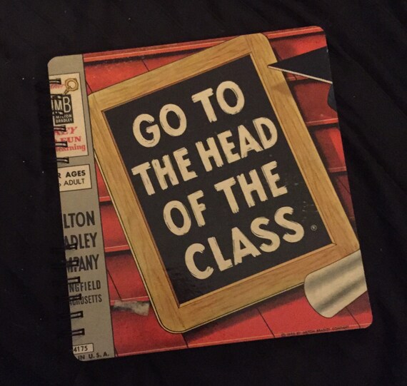 1955 go to the head of the class series 11 board game box