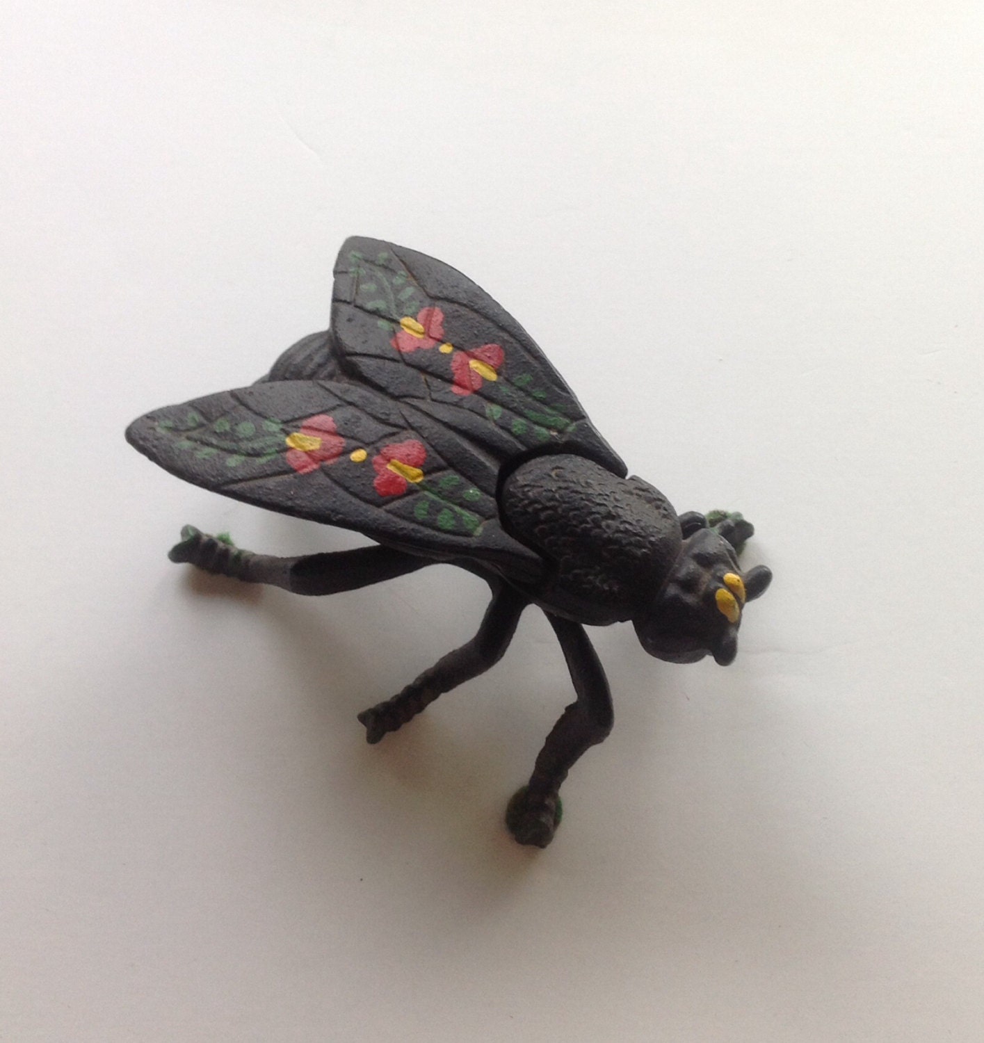 Vintage Fly Ashtray Cast Iron