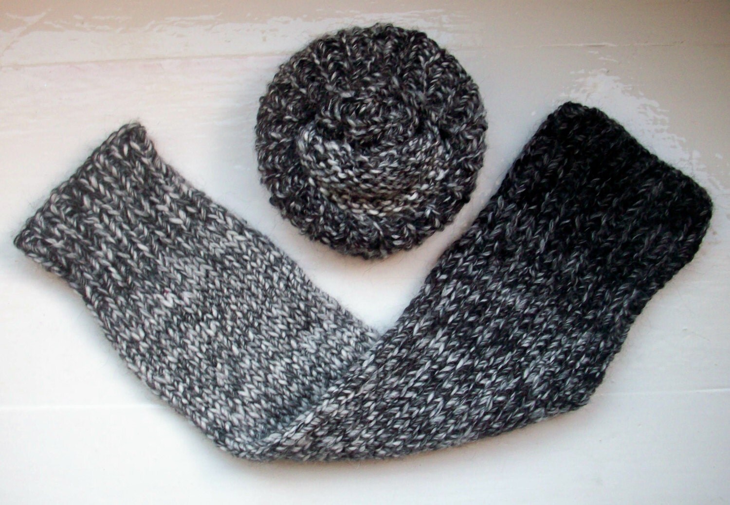 Chunky warm leg warmers wool alpaca mix by SpinningStreak on Etsy