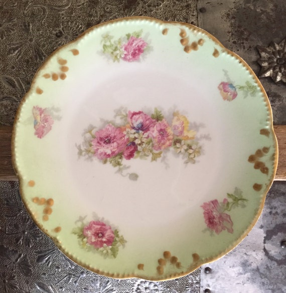 Limoges AK France Hand Painted A. Klingenberg Factory by tycaalak