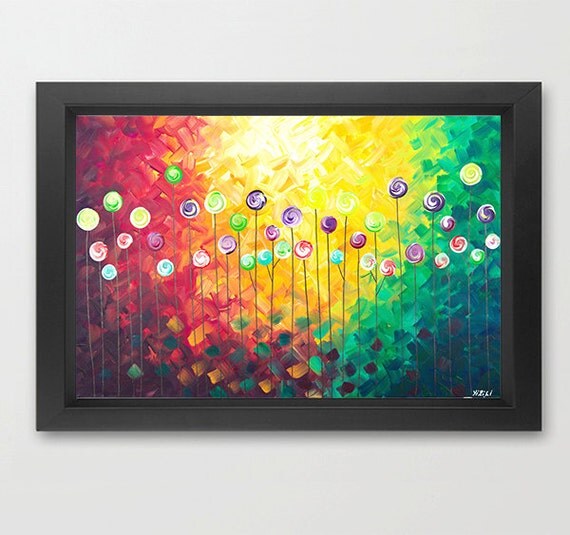 Original Abstract painting Giclee prints & posters Wall decor