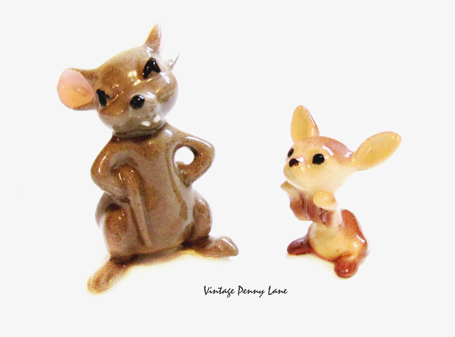 antique mice figurines