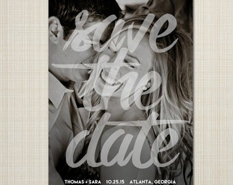 Save The Date cards, save-the-date postcards, Modern Save the Date, Digital Save the Date, custom Save the Date
