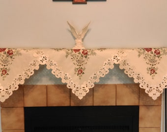 Mantel scarf | Etsy Shop for mantel scarf on Etsy