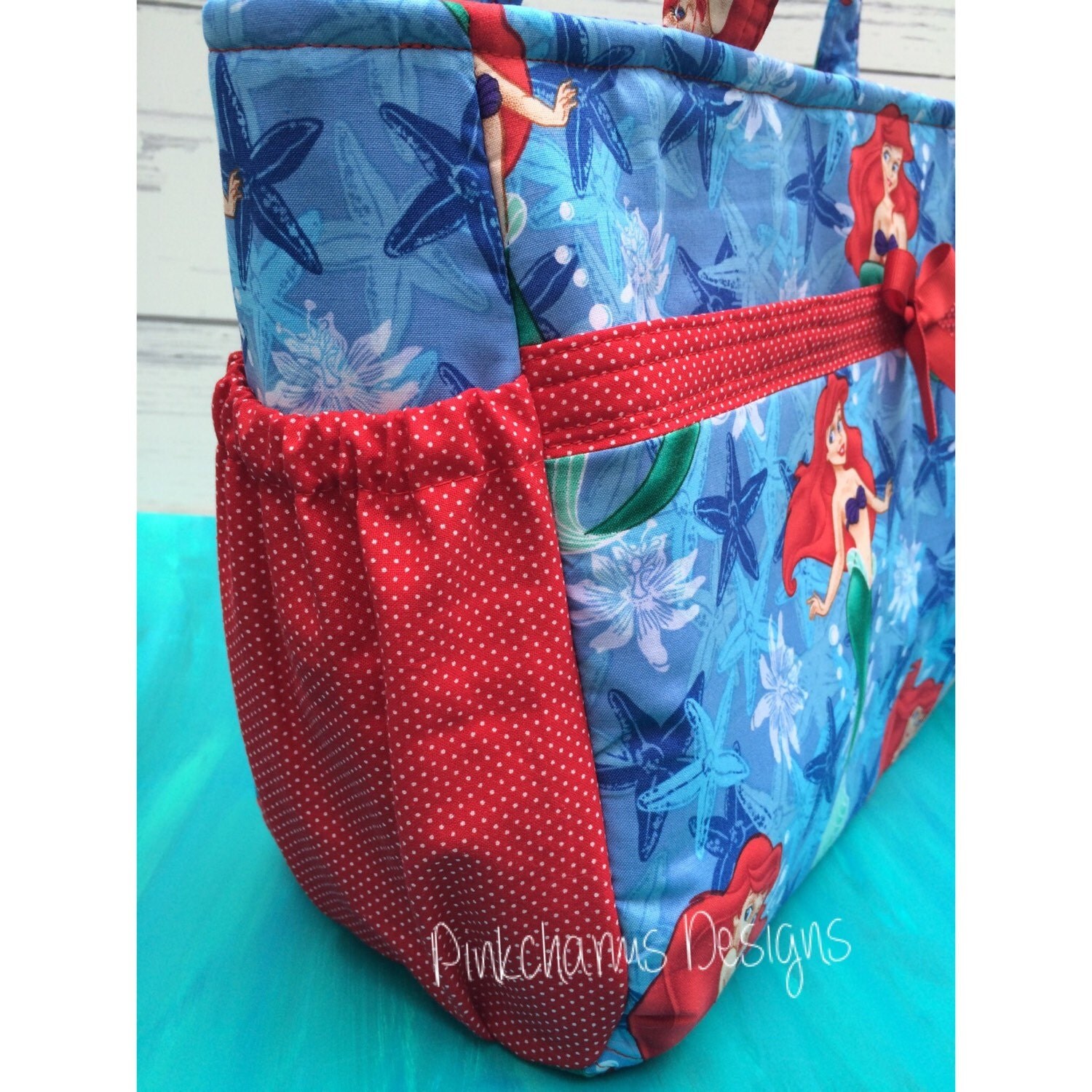 little mermaid diaper bag
