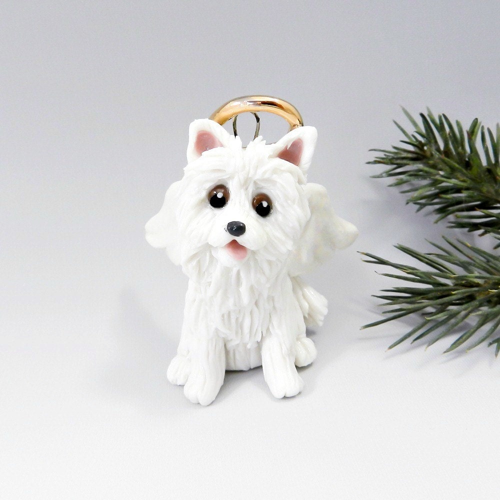 dog angel ornaments figurines