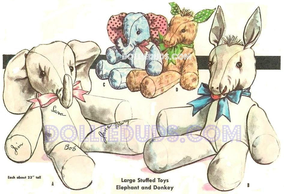 autograph stuffed elephant