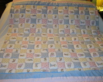 Handmade Baby Precious Moments Boys and Girls Baby/Toddler Quilt-Newly Made 2017