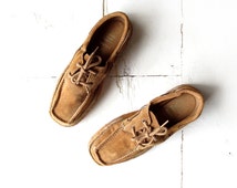 ... Suede Shoes  Chukka Shoes  Men's Moccasins  1970s Shoes  Size 8
