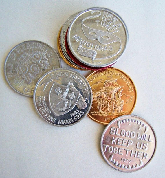 mardi gras krewe coins