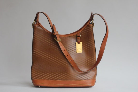 dooney and bourke tan leather purse