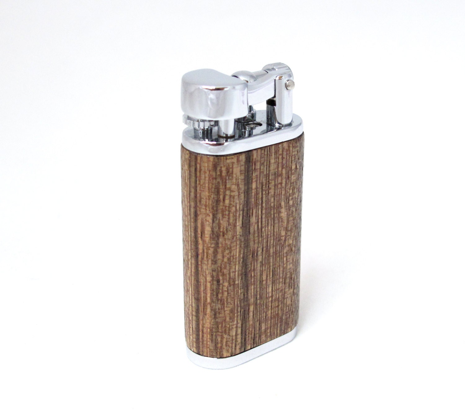 Exotic Paldaou Wood Antique Style Butane Lighter by LinzZuelich