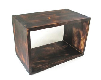 Rustic Decor - Floating Nightstand - Shelf - Custom Furniture