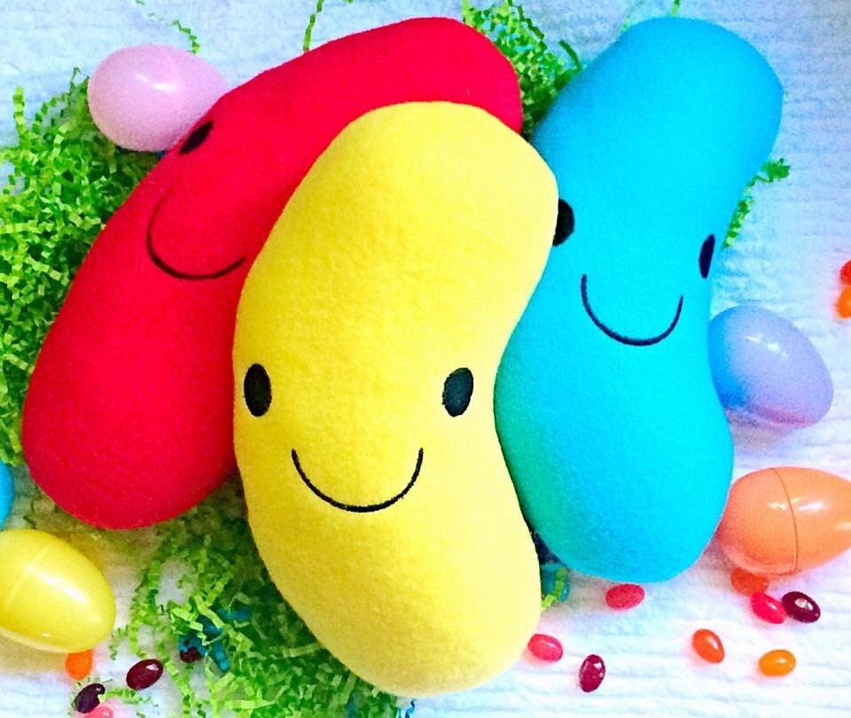 2 scoops jelly bean easter plush